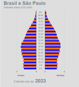 pirâmide etária 2023